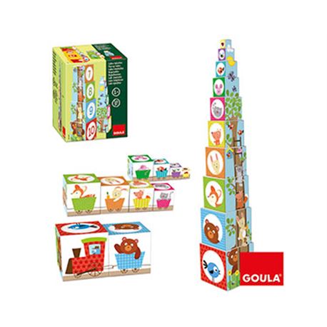 Cubos apilables bosque goula - 09555219
