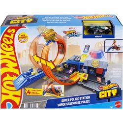 Hot wheels city super estacion de policia (jbm71) - 24526415