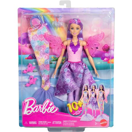 Barbie fantasia muñeca con 10 looks (jcp74) - 24527473