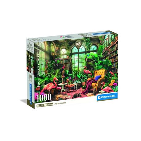 Puzzle 1000 pz. the greenhouse library - 06639936