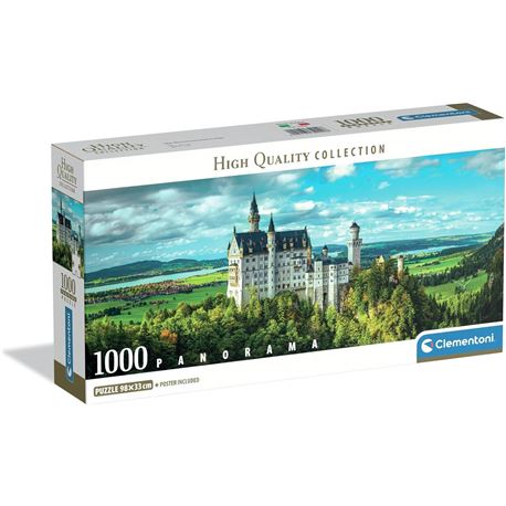 Puzzle 1000 pz panorama the neuschwanstein - 06639940