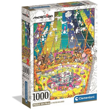 Puzzle 1000 pz. mordillo the show - 06639964