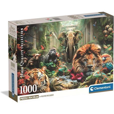 Puzzle 1000 pz. mystic jungle - 06639987