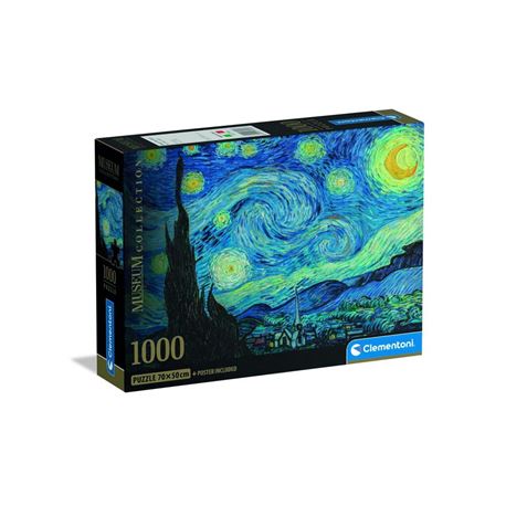 Puzzle 1000 pz. museum the starry night - 06637065