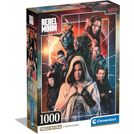Puzzle 1000 pz. netflix rebel moon - 06639864