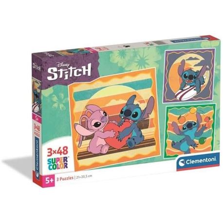 Puzzle 3x48 pz. stitch - 06625062