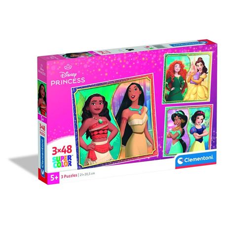 Puzzle 3x48 pz. disney princess - 06625064