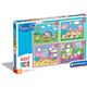 Puzzle 4 en 1 peppa pig - 06621516