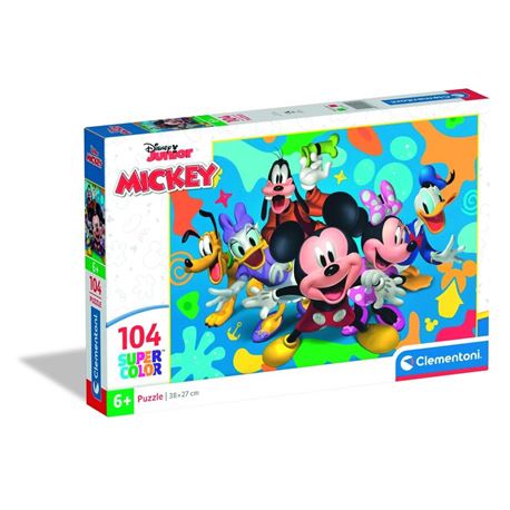 Puzzle 104 pz. disney mickey and friends - 06625053