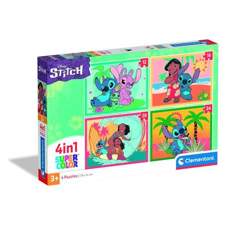 Puzzle 4 en 1 stitch - 06621745
