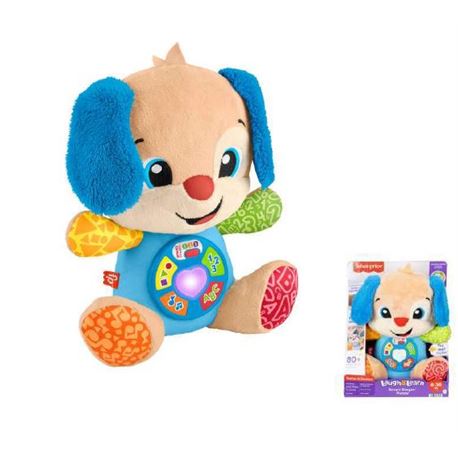 Peluche perrito fisher price rie y aprende (jfd26) - 24529407