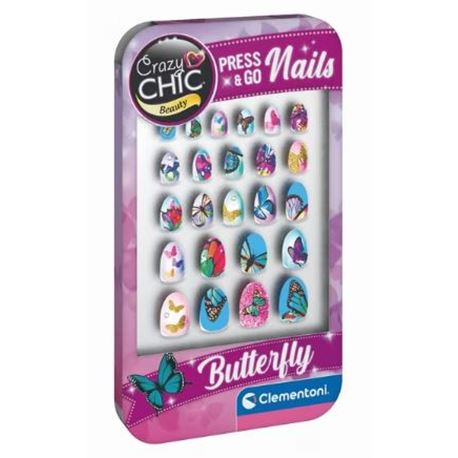 Nails set butterfly - 06618898