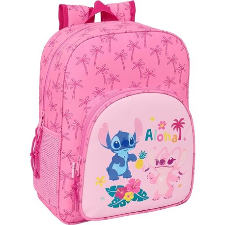 Mochila junior stitch chill adap.carro (32x12x38) - 79159575