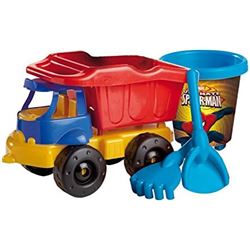 Conjunto camion spiderman+acces.playa - 35515011