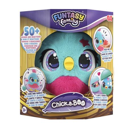 Funtasy family chick-a-boo peluche interactivo - 09560527