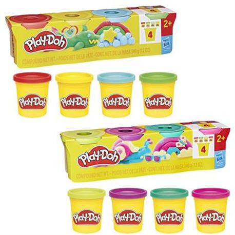 Playdoh pack de 4 botes 2025 (g0512) - 25529341