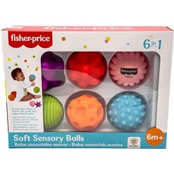Set de 6 bolas sensoriales fisher price - 56733246