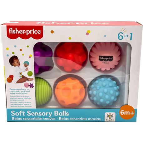 Set de 6 bolas sensoriales fisher price - 56733246