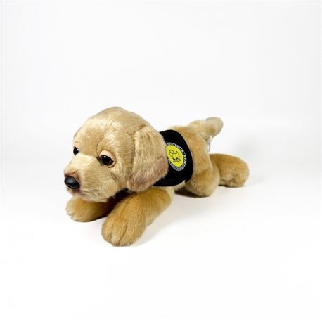 Peluche labrador canela 21 cm.con chaleco bocalan - 56733247