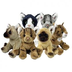 Peluche gato stdo.12 cm. bocalan - 56733276