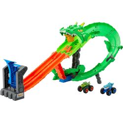 Hot wheels monster trucks sharks vs dinos dragon - 24530374