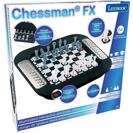 Ajedrez electronico chessman fx - 80502298