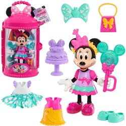 Muleca fashion minnie mouse maletin rosa - 80489992