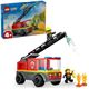 City fire camion de bomberos con escalera - 22560463