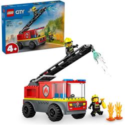 City fire camion de bomberos con escalera - 22560463