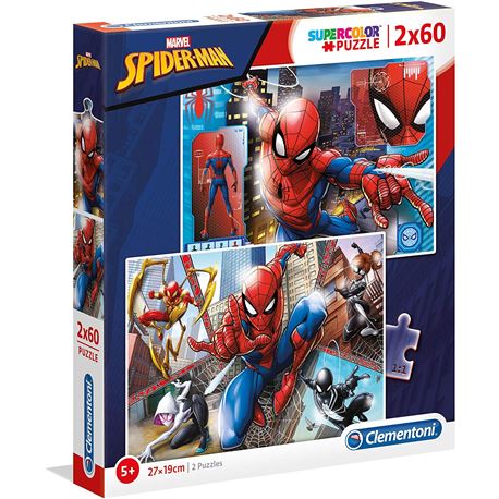Puzzle 2x60 spider-man - 06621608