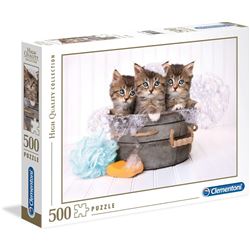 Puz.500 pc.kittens and soap - 06635065