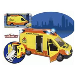 Ambulancia sos emergencias medicas c/luz 34 cm. - 33391901