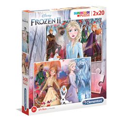 Puzzles 2x20 pz frozen - 06624759