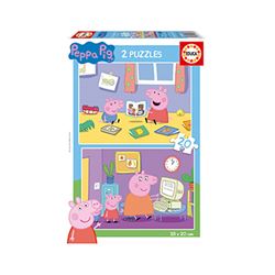 Puzzle 2x20 pz peppa pig - 04018087